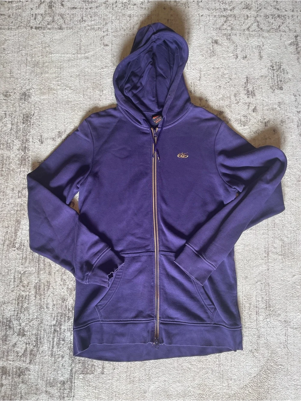 Vintage Nike 6.0 Purple Zip-Up Hoodie
